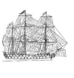 NVM 10.01.012 Kriegsschiff aus dem 18. Jahrhundert