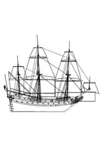 MBT "7 Provincien" (1642) - Construction Drawing Scale 1 : 75 (10.01.013)