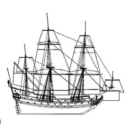 MBT "7 Provinces" (1665) (I) - formerly "St Jan Baptista" - Construction plan Scale 1 : 75 (10.01.014)