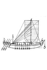 MBT 10.02.007 Egyptisch vrachtschip (ca 2500 voor Chr.)
