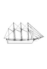 MBT 10.02.009 Amerikaanse kustschoener "Marion F. Spraque" (1889)
