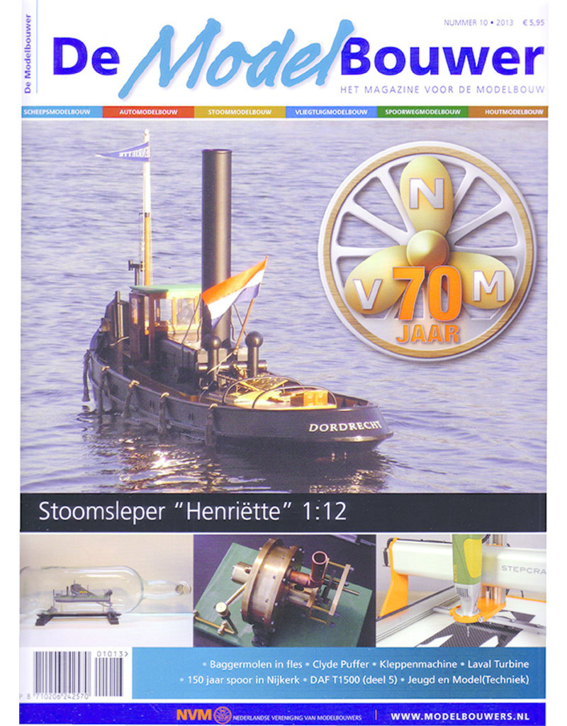 De Modelbouwer 95.13.010 Jaargang "De Modelbouwer" Editie : 13.010 (PDF)
