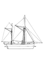 MBT 10.03.004 Engelse zeiltrawler (19e eeuw)