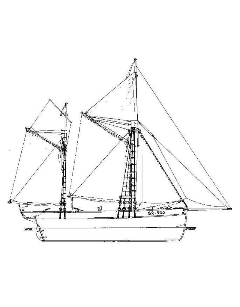 MBT 10.03.004 Englischer Segeltrawler (19. Jahrhundert)