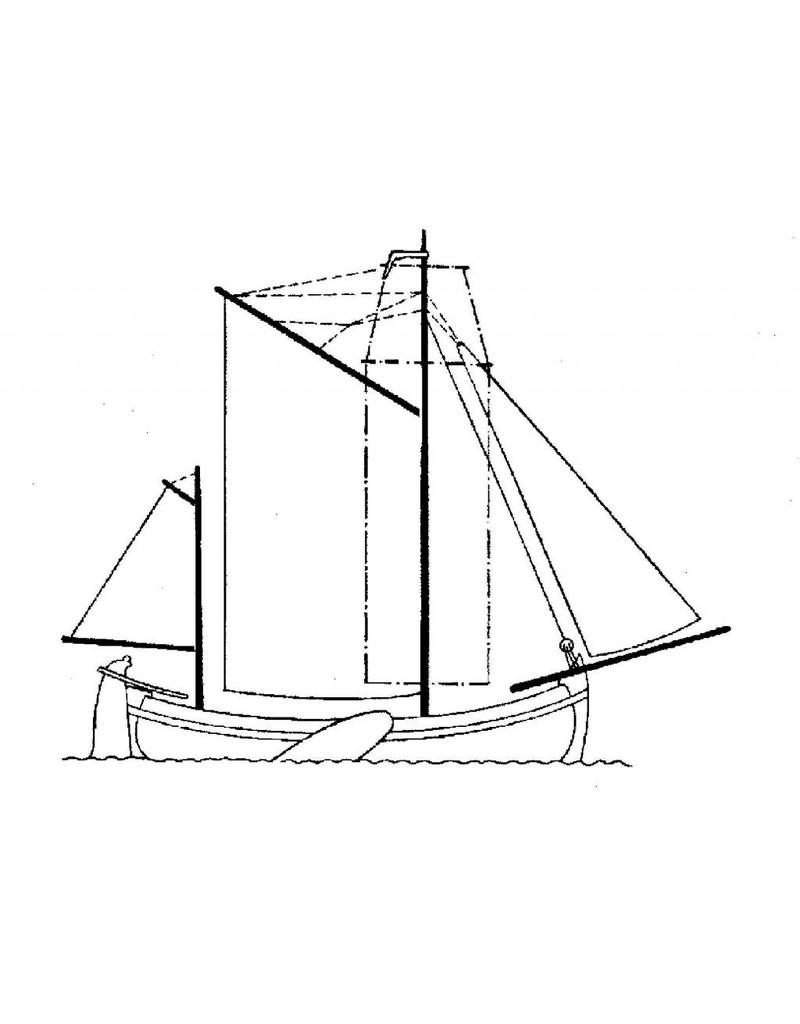 MBT 10.03.012A Gaffelfischkutter "Jonge Marinus"