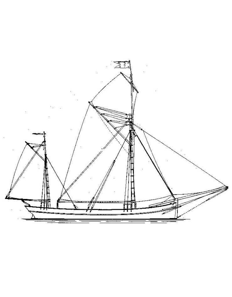 MBT 10.03.014 hölzerne Fischerbarkasse der Langleinenfischerei (1876)