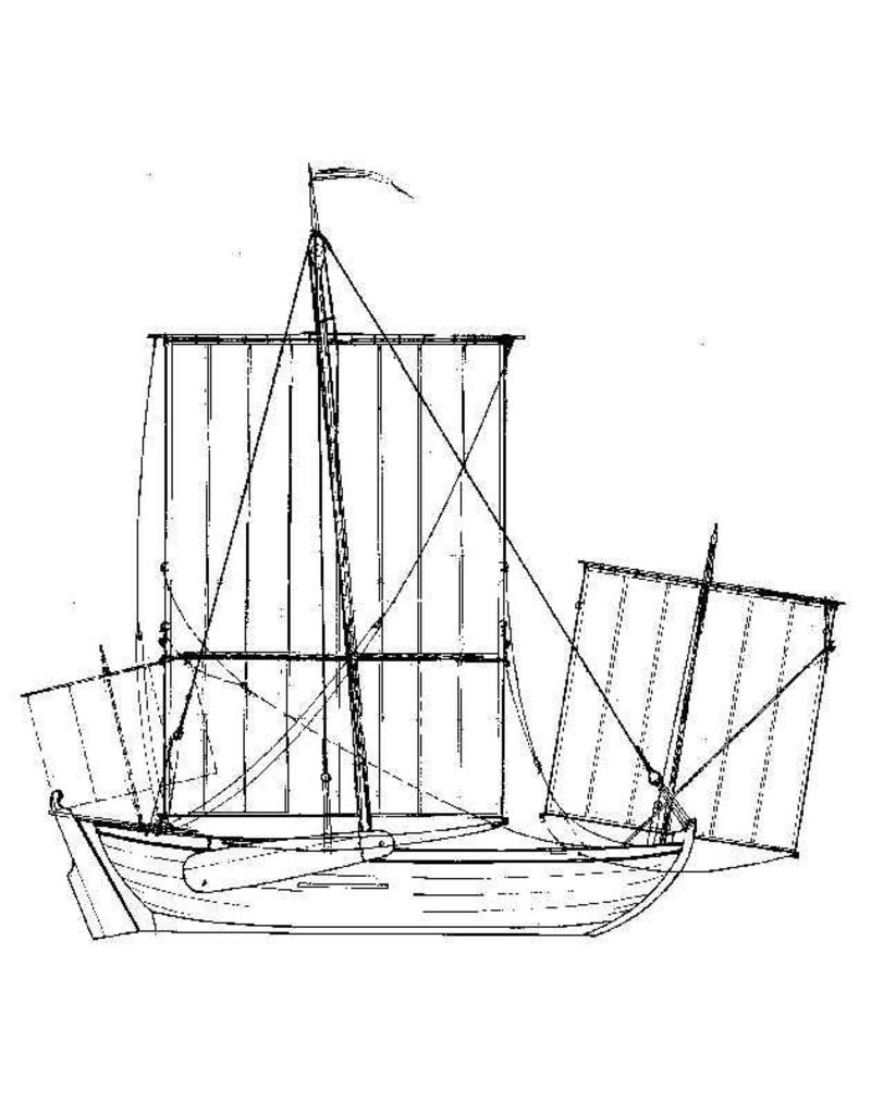 MBT Egmonder pinck (17th century) - Construction Drawing Scale 1 : 20 (10.03.015)