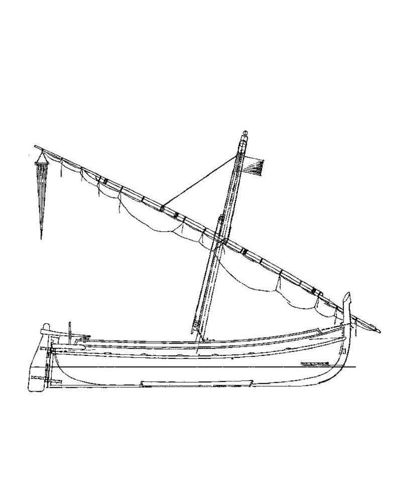 MBT 10.03.037 Barque Catalan, Fischerboot aus Languedoc und Katalonien