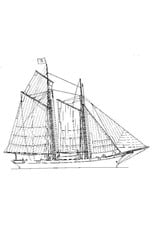 MBT Steel pilot schooner - Construction drawing Scale 1 : 80 (10.04.003)
