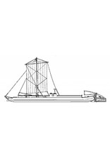 MBT Herna, Maas ship (19th century) - Construction drawing Scale 1 : 100 (10.05.010)