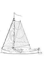 MBT Berkel-Regge 'zompen' (19th century) - Construction Drawing Scale 1 : 50 (10.05.012)