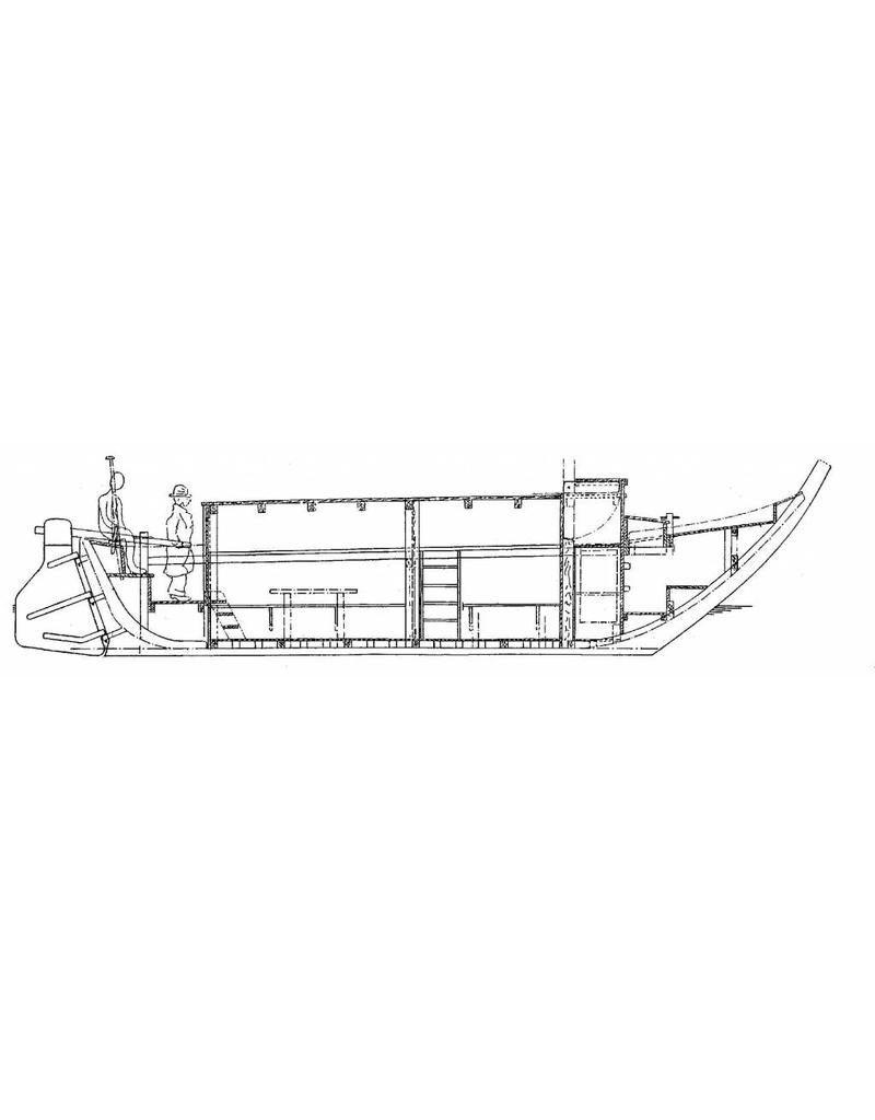 MBT 10.05.017 Snikschuit für Personen (Trekschuit) (Anfang 18. Jahrhundert)