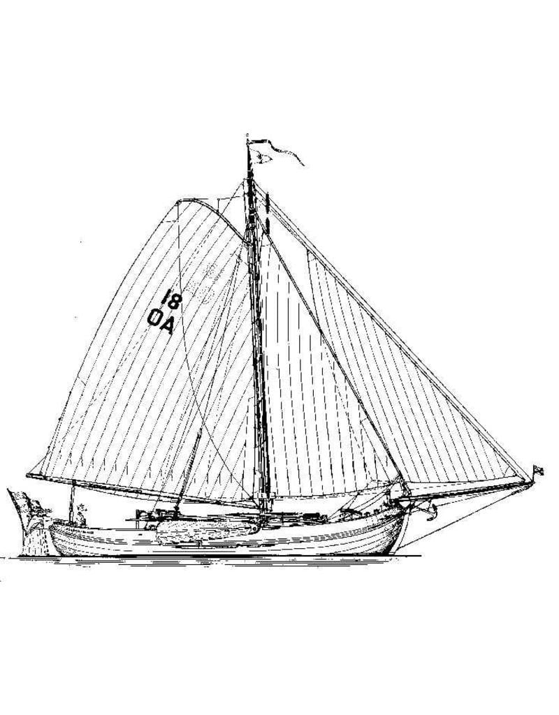 MBT 10.06.003 Lemsteraak-Yacht "De Groene Draeck" (1957)