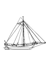 MBT Trawler "Margaretha" (1890) - Construction plan, scale 1:50 (10.06.005)