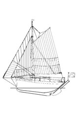 MBT Pleasure Yacht "Paul Eugene" (early 20th century) - Construction Drawing Scale 1 : 30 (10.06.008)