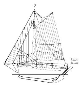 MBT Pleasure Yacht "Paul Eugene" (early 20th century) - Construction Drawing Scale 1 : 30 (10.06.008)