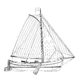 MBT Lemsteraak yacht "Grutto" - Construction Drawing Scale 1 : 20 (10.06.009)