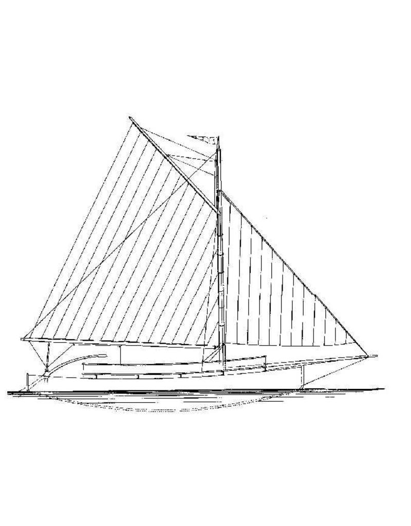 MBT Sailing catamaran - Construction Drawing Scale 1 : 20 (10.06.013)