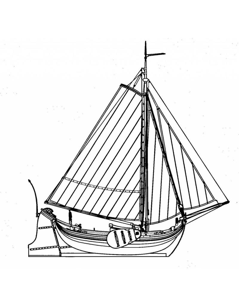 MBT Boeier "'t Fortuin" (1779) - Construction Drawing Scale 1 : 33 (10.06.018)