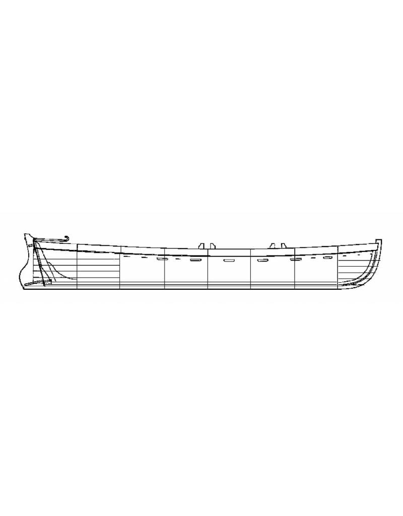 MBT Sloop for the Water Board (1851) - Construction Drawing Scale 1 : 11 (10.07.002)