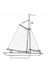 MBT Catamaran Youth Model Sailing Yacht - Construction Drawing Scale 1 : 20 (10.08.003)