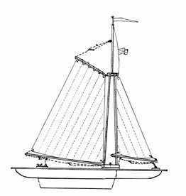 NVM 10.08.003 catamaran jeugdmodelzeiljacht