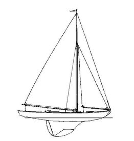 MBT Zeiljacht "Karkiet" - Bouwtekening Schaal 1 : 20 (10.08.005)