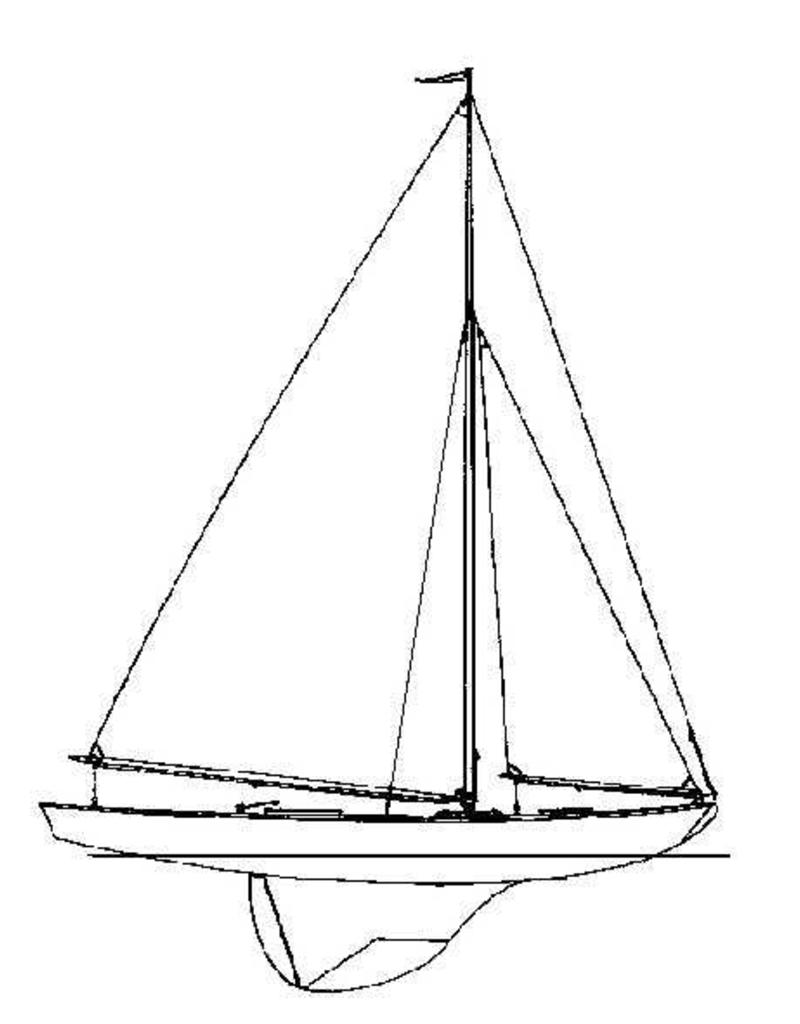 MBT Sailing yacht "Karkiet" - Construction plan, scale 1:20 (10.08.005)