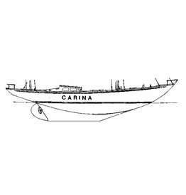 MBT Zeiljacht "Carina" - Bouwtekening Schaal 1 : 15 (10.08.012)
