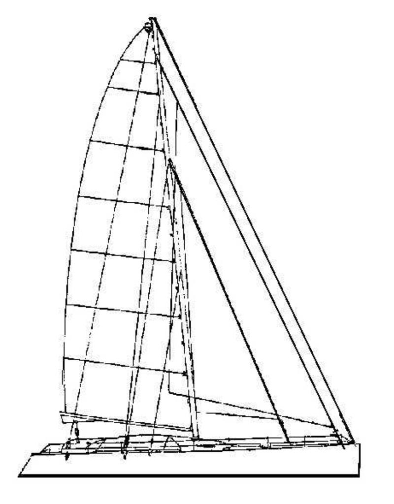 MBT "Zeeman" catamaran (1992) - Construction Drawing Scale 1 : 20 (10.08.014)