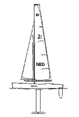 MBT Basic Dinghy; R/C sailboat for beginners - Construction Drawing Scale 1 : N/A (10.08.020)