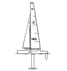 NVM 10.08.020 Basic Jolle; R / C boat for beginners