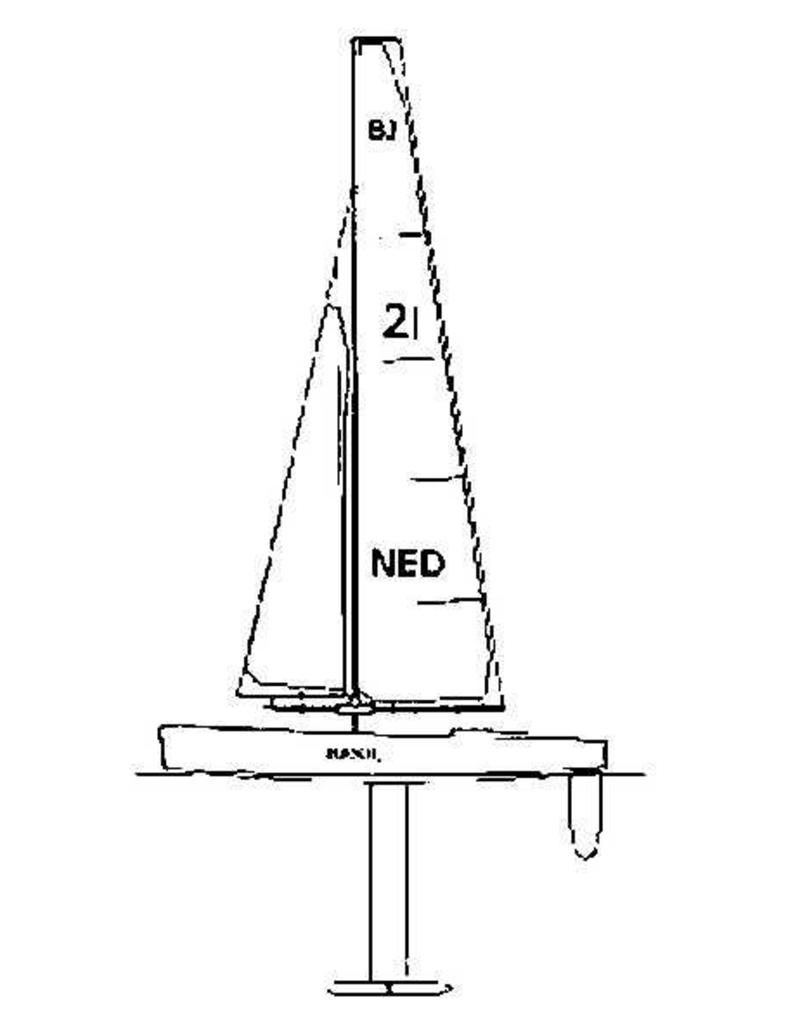 NVM 10.08.020 Basic Jolle; R/C zeilboot voor beginners
