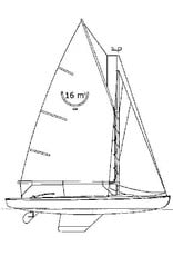 MBT 16 M2 class sailing boat - Construction drawing Scale 1 : 10 (10.08.021)