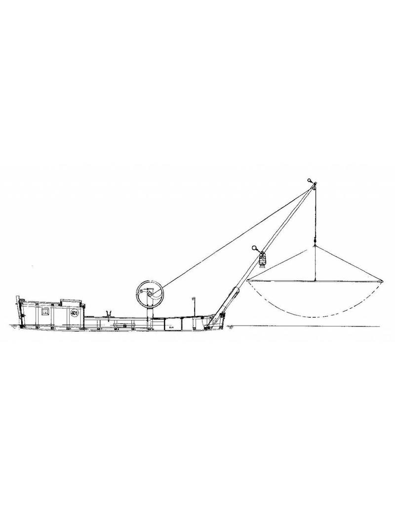 MBT Lier fishing boat (cross-net fisherman) - Construction Drawing Scale 1 : 15 (10.09.005)