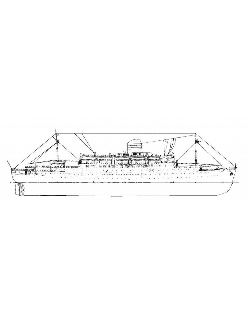 NVM 10.10.006 passagiersschip ss "Rijndam" (1951) - HAL