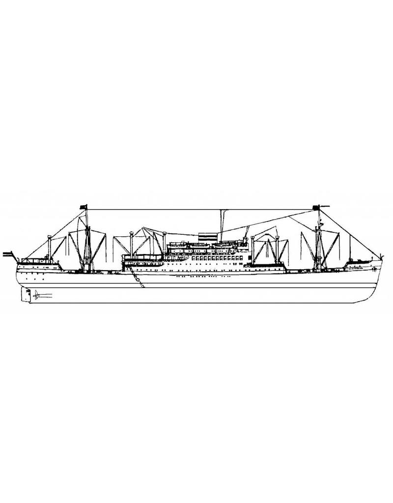 NVM 10.10.009 vracht-passagierschip ss "Westerdam" (1946) - HAL