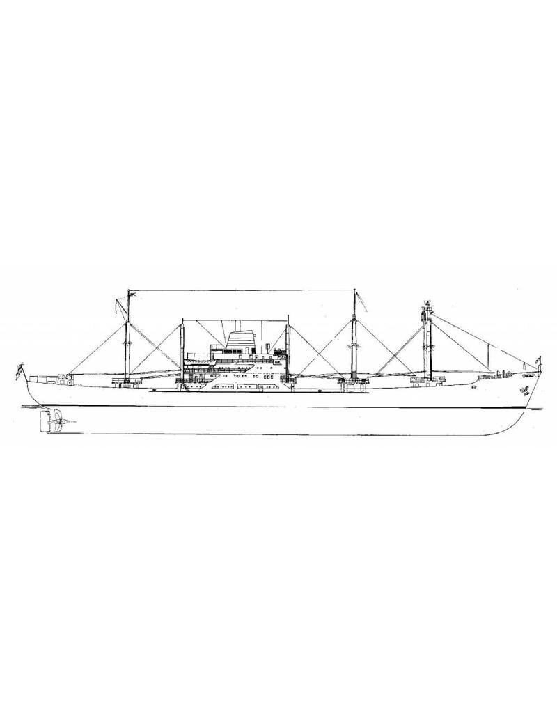 MBT 10.10.018 vrachtschip ms "Kinderdijk" (1955) - HAL