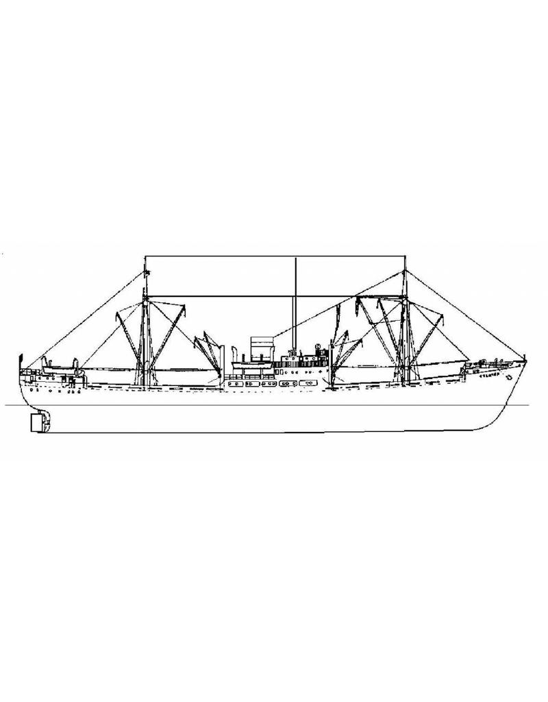 NVM 10.10.025 / A Frachter MV "Stentor" (1943) - KNSM