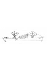 MBT Reefer ms " Horncap" (1955) - Hornlinie - Construction Drawing Scale 1 : 200 (10.10.043)
