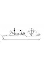 MBT Cargo ship ss "Zaanstroom" (1920) -HSM - Construction Drawing Scale 1 : 200 (10.10.055)