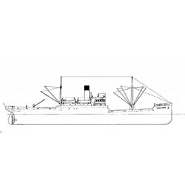 MBT Cargo ship ss "Zaanstroom" (1920) -HSM - Construction Drawing Scale 1 : 200 (10.10.055)