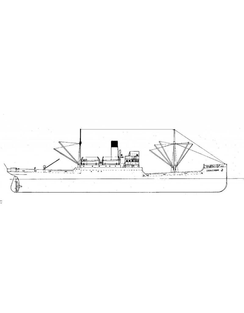 MBT Cargo ship ss "Zaanstroom" (1920) -HSM - Construction Drawing Scale 1 : 200 (10.10.055)