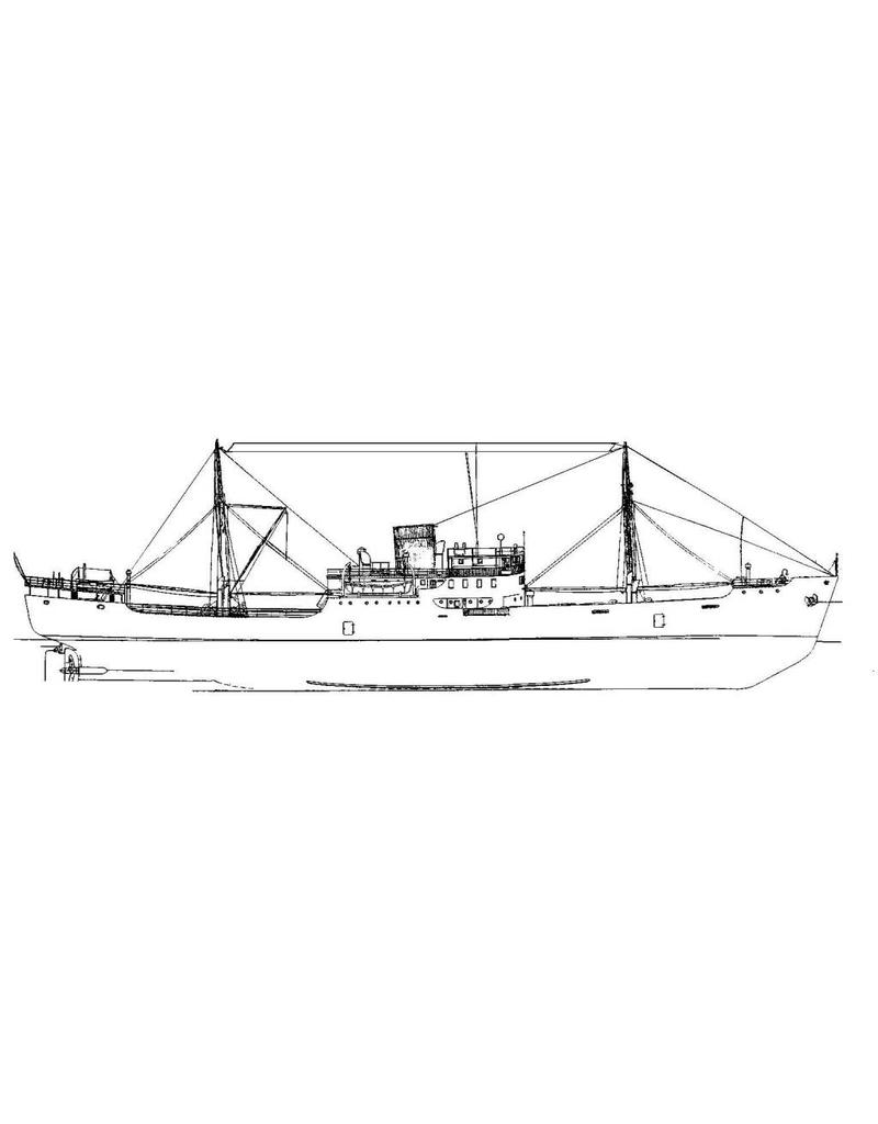 MBT Refrigerated cargo ship ms "Costa Rica" - Construction Drawing Scale 1 : 100 (10.10.063)