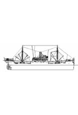 MBT Steam Cargo Ship - Construction Drawing Scale 1 : 100 (10.10.064)