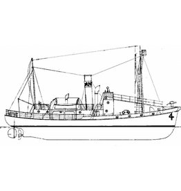 MBT 10.10.069 walvisvaarder ss "Antartica" met vangboot