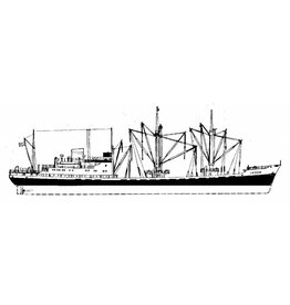NVM 10.10.085 cargo ship "Jason" (1955) - KNSM; before renewal