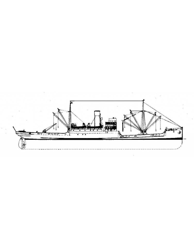 MBT Cargo ship ss "Zaanstroom" (1920) - HSM - Construction Drawing Scale 1 : 500 (10.10.095)