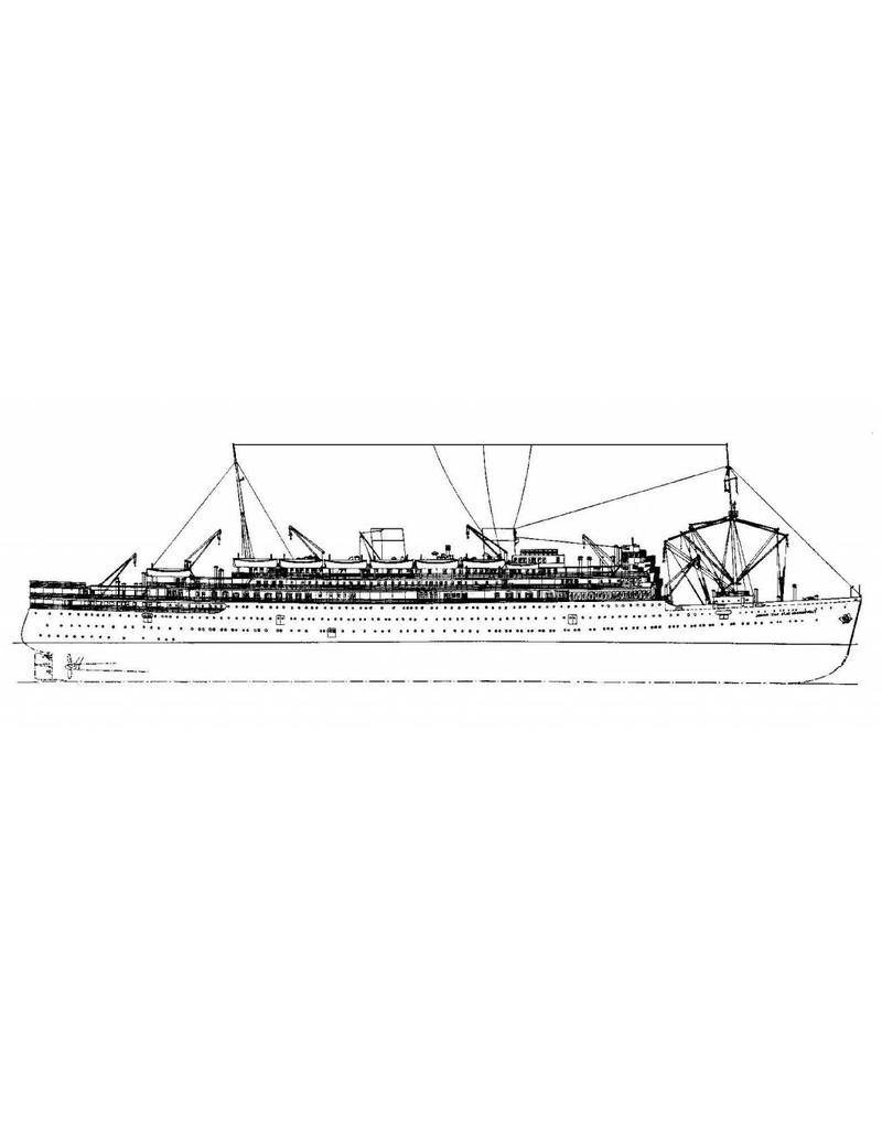 MBT 10.10.108 Passagierschiff MS „Johan van Oldenbarneveld“ (1928) – SMN; „Marnix van St. Aldegonde“