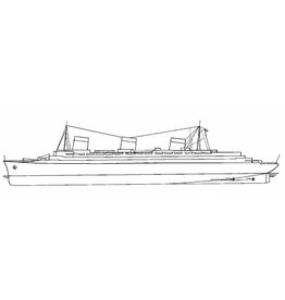 NVM 10.10.135 pass.schip ss "Normandie" (1931) - Comp. Gen. Atl.